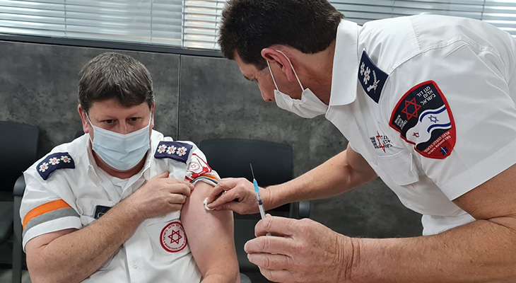 Eli BIN vaccination Israël