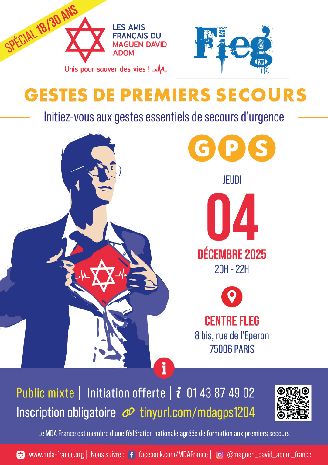 GPS Paris spécial 18/30 ans