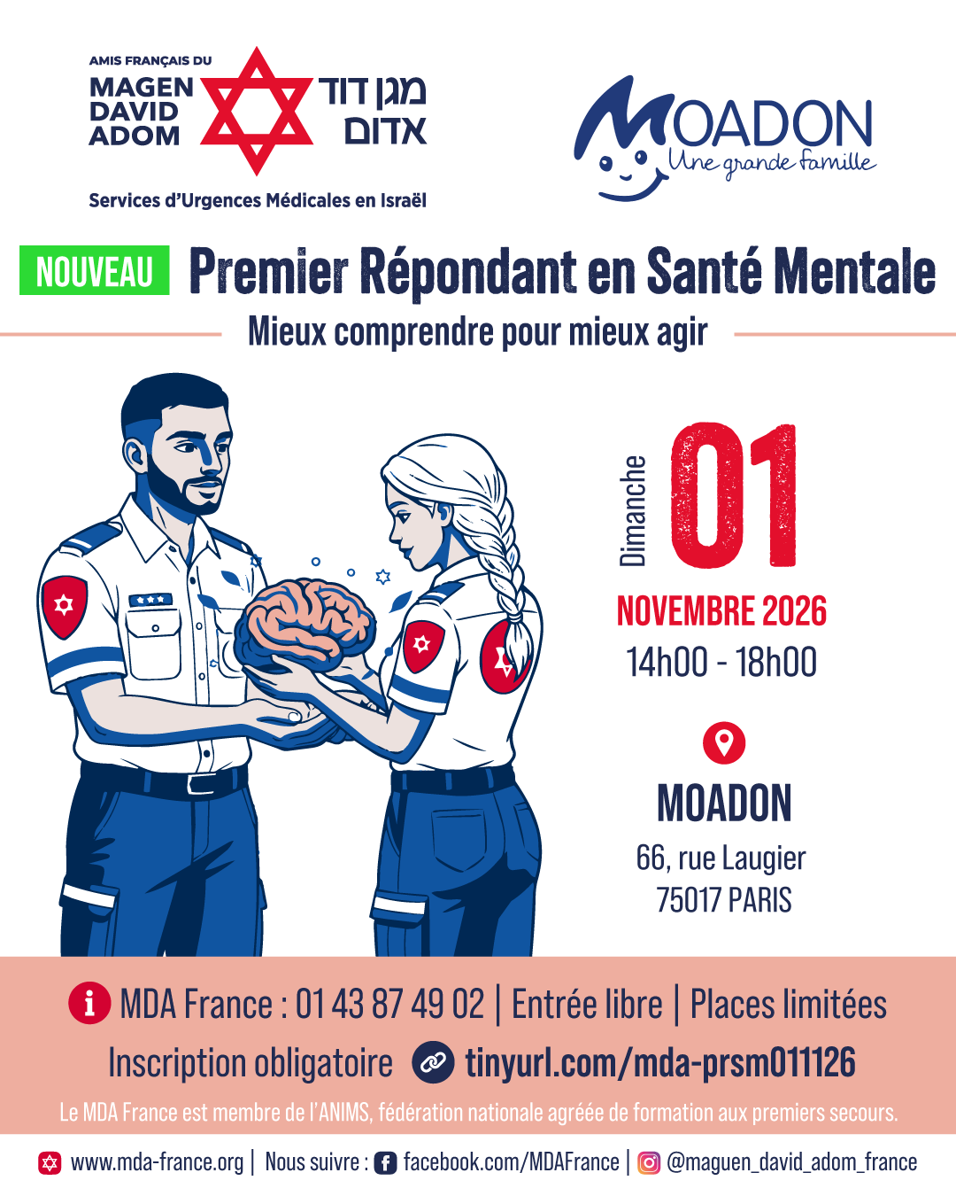 PRSM Paris 17 : Initiation à la santé mentale