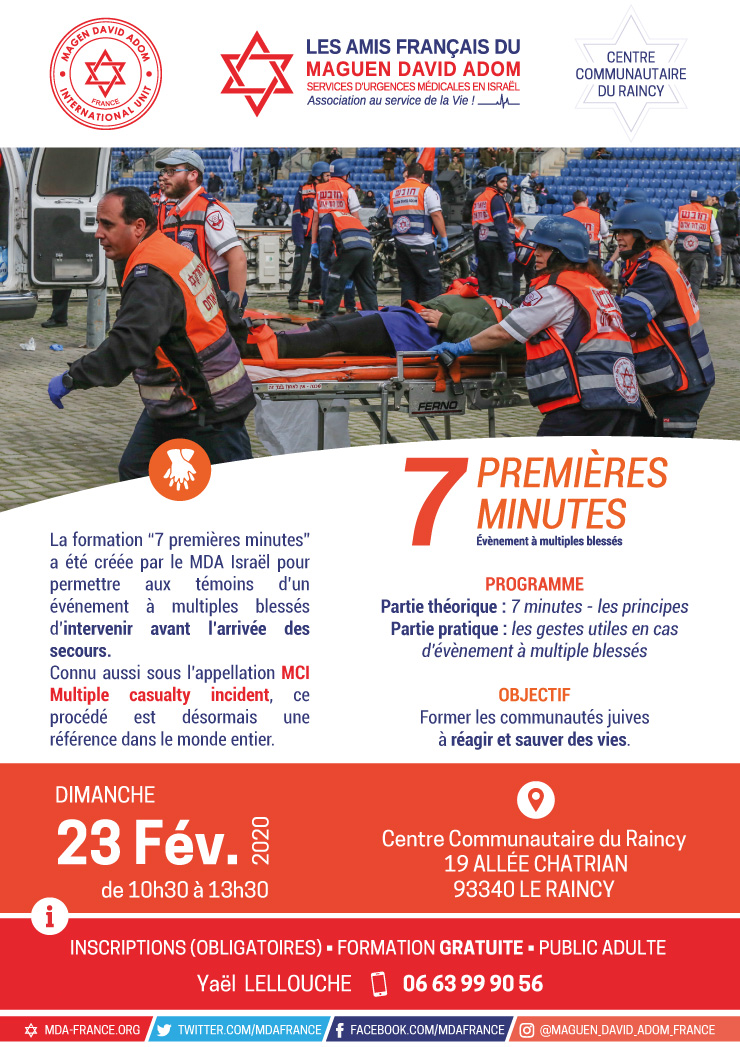 7 MIN. Incidents à blessés multiples - Le Raincy